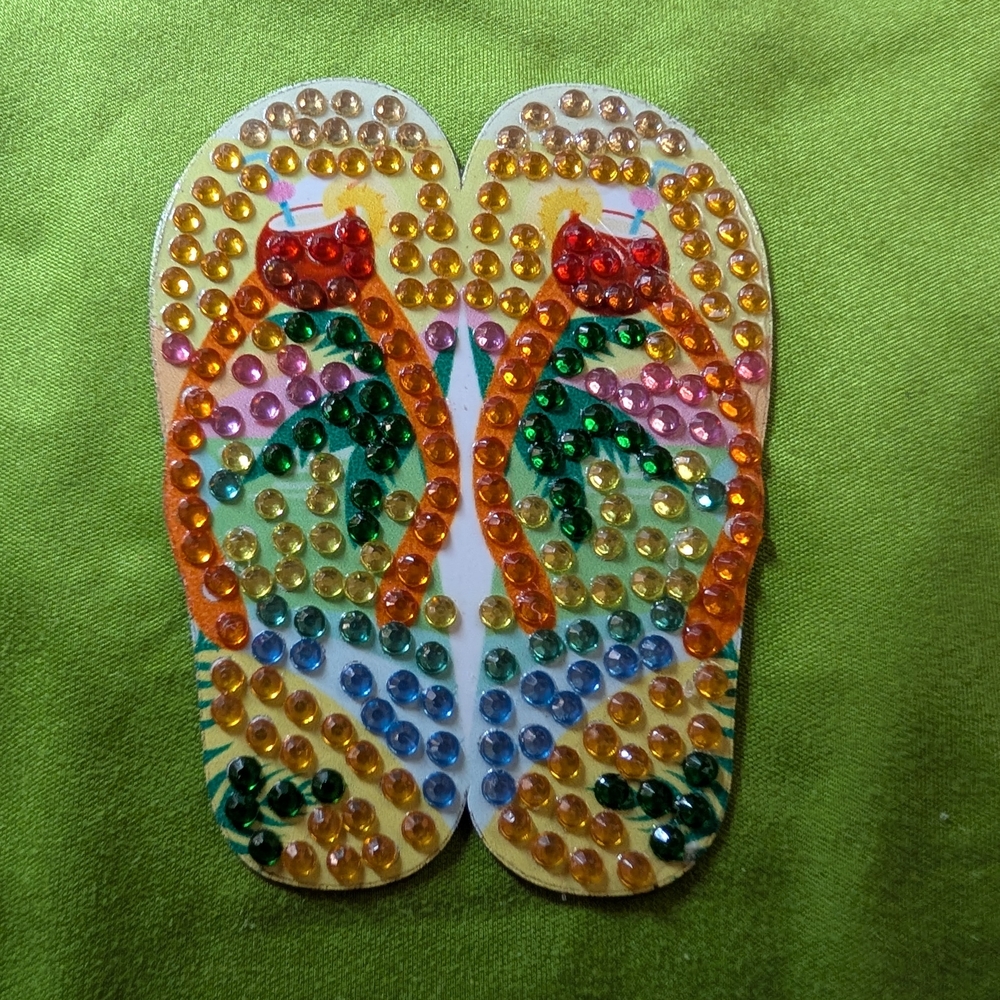 5 For $10 Colorful Flip-Flop Magnet